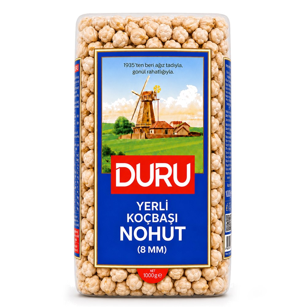 Duru Koçbaşı Nohut (8mm) 1 kg