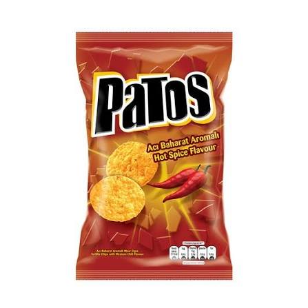 Patos Süper Boy Acı Soslu Cips 109 g