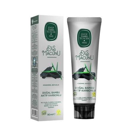 Eyüp Sabri Tuncer Doğal Bambu Karbonlu Diş Macunu 90 ml