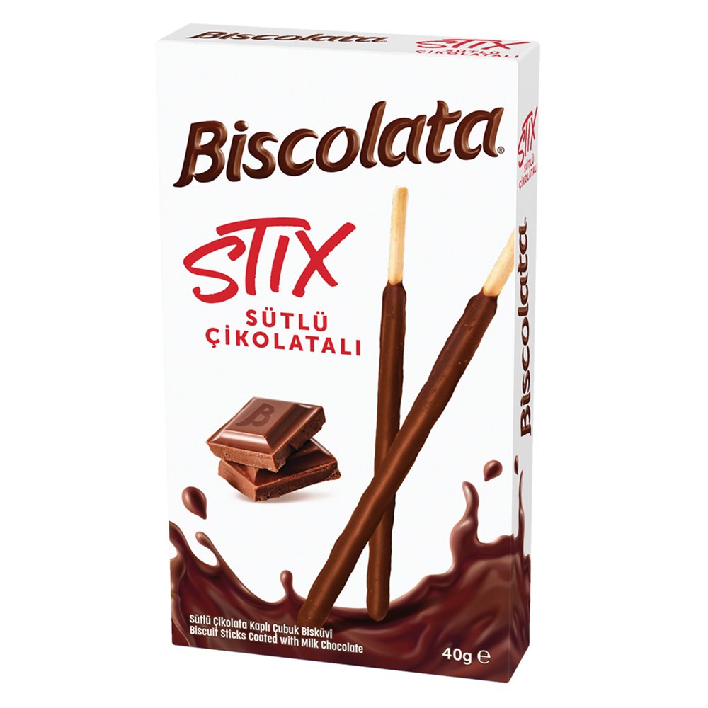 Şölen Biscolata Stix Sütlü Çikolatalı 40 g