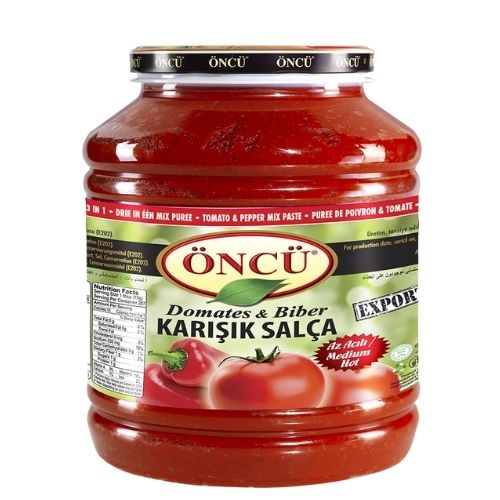Öncü Domates ve Biber Salçası 3200 g