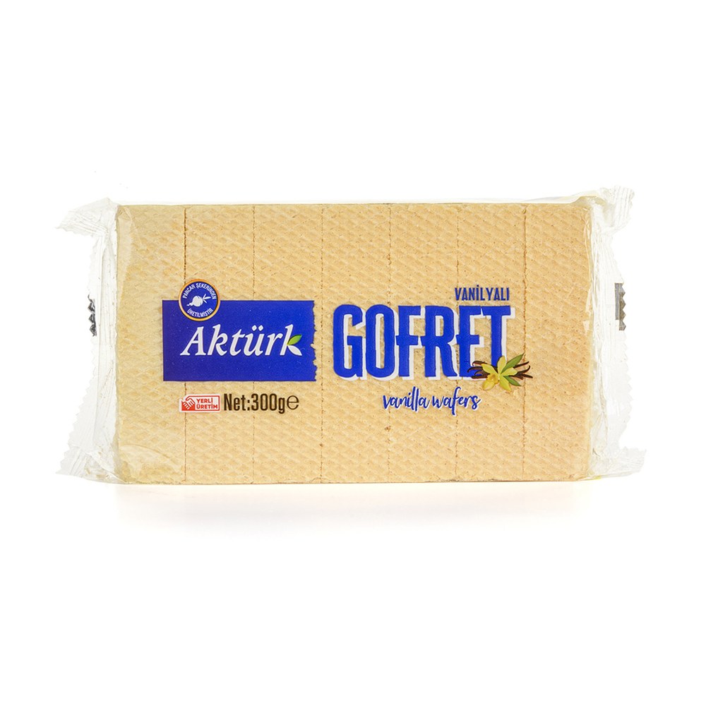 Aktürk Vanilyalı Gofret Kutu 800 g