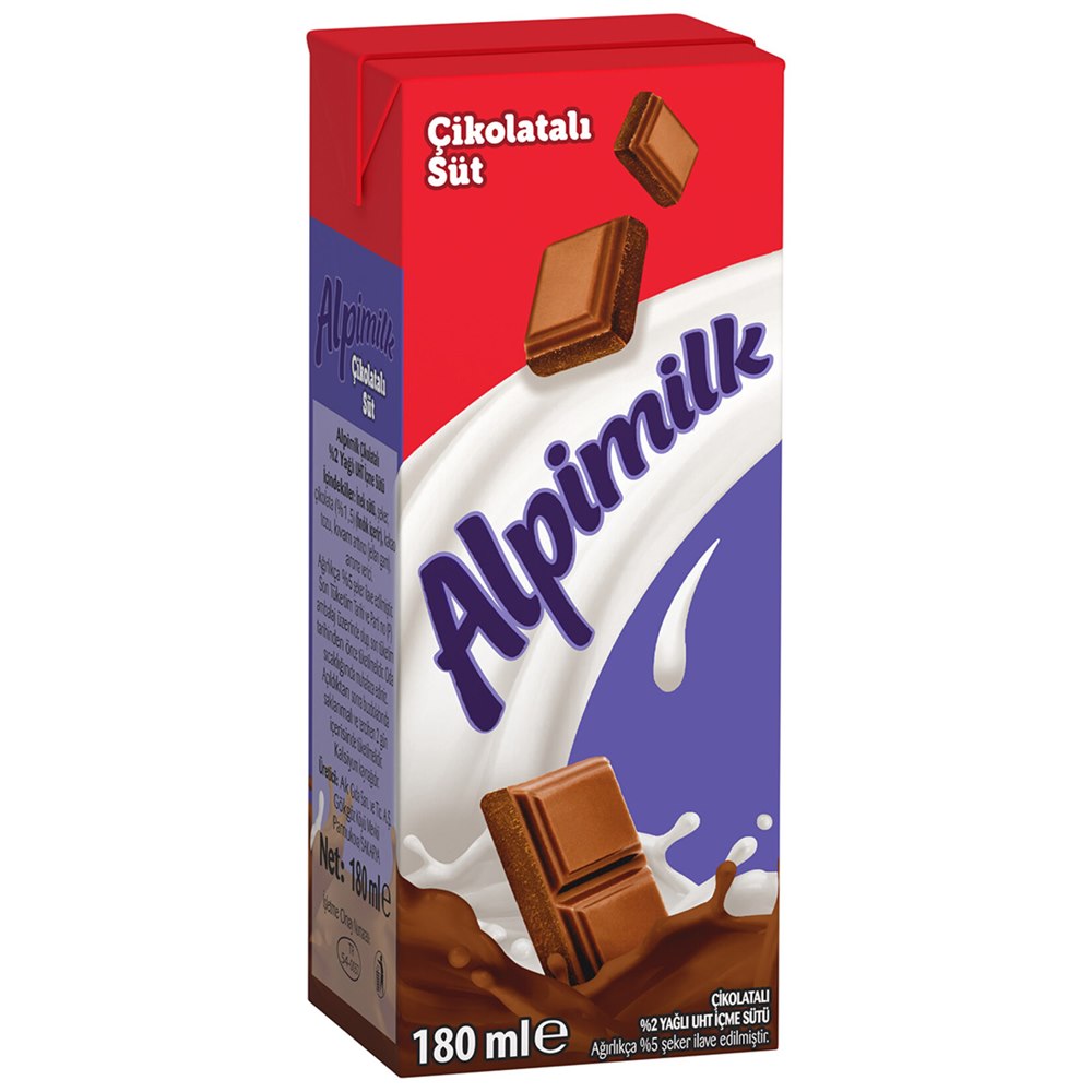 İçim Alpimilk Çikolata Aromalı Süt 180 ml