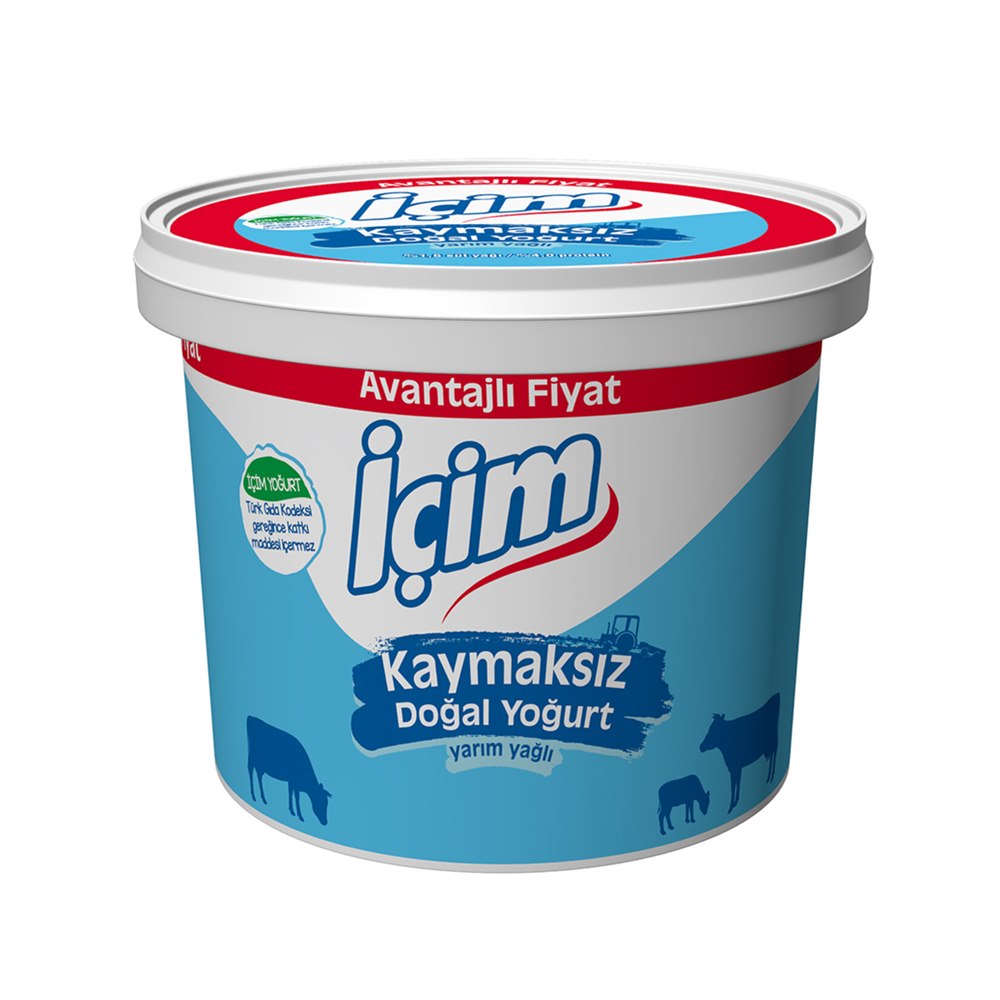 İçim Yarım Yağlı Yoğurt 2 kg