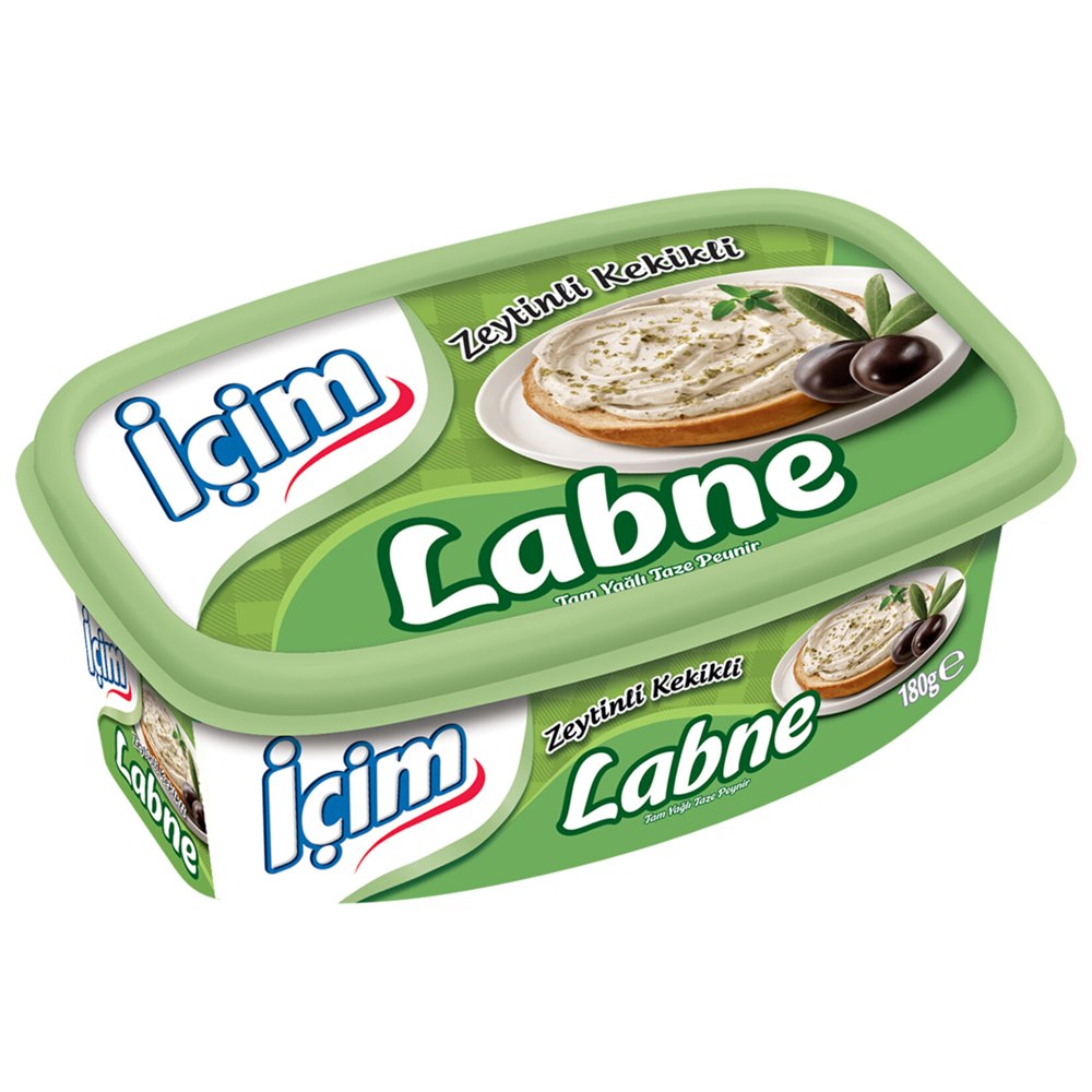İçim Labne Peyniri Kekik ve Zeytinli 180 g