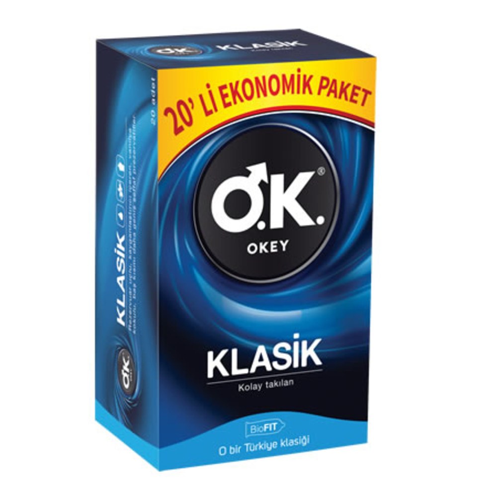 Okey Klasik Prezervatif