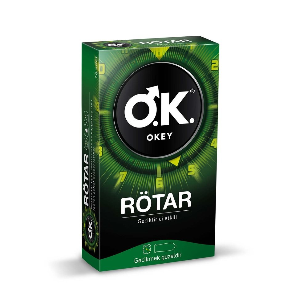 Okey Rotar Prezervatif 10'lu