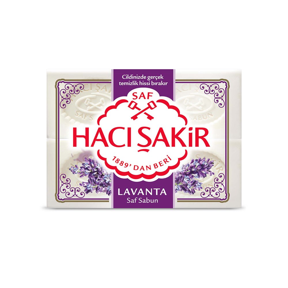 Hacı Şakir Beyaz Sabun Lavanta 600 g