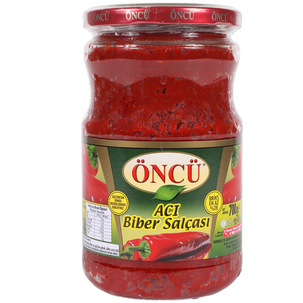 Öncü Acı Biber Salçası 700 g