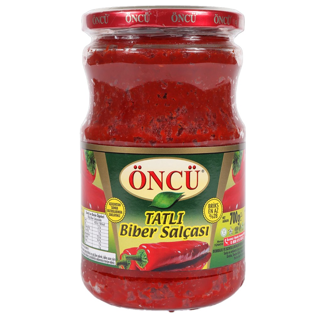 Öncü Tatlı Biber Salçası 700 g