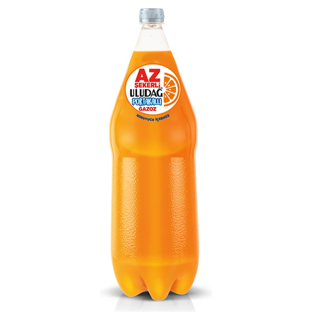 Uludağ Gazoz Az Şekerli Portakal 2,5 L