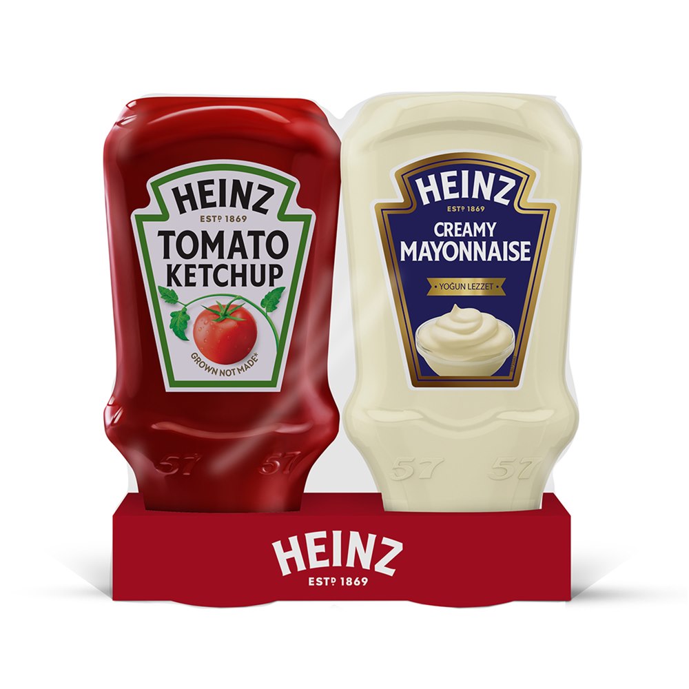 Heinz Ketçap 375 g + Mayonez 330 g