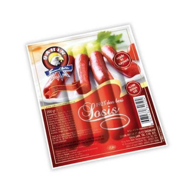 Şahin Tavuk Sosis 6'lı 250 g