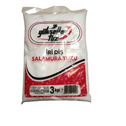 Yükseller İri Salamura Tuzu 3 kg