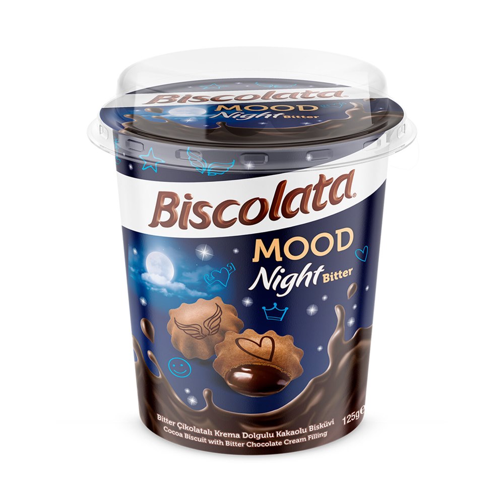 Şölen Biscolata Mood Bitter Çikolatalı 125 g