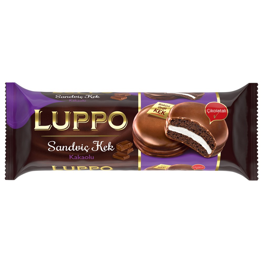 Şölen Luppo Sandviç Kek Kakaolu 184 g