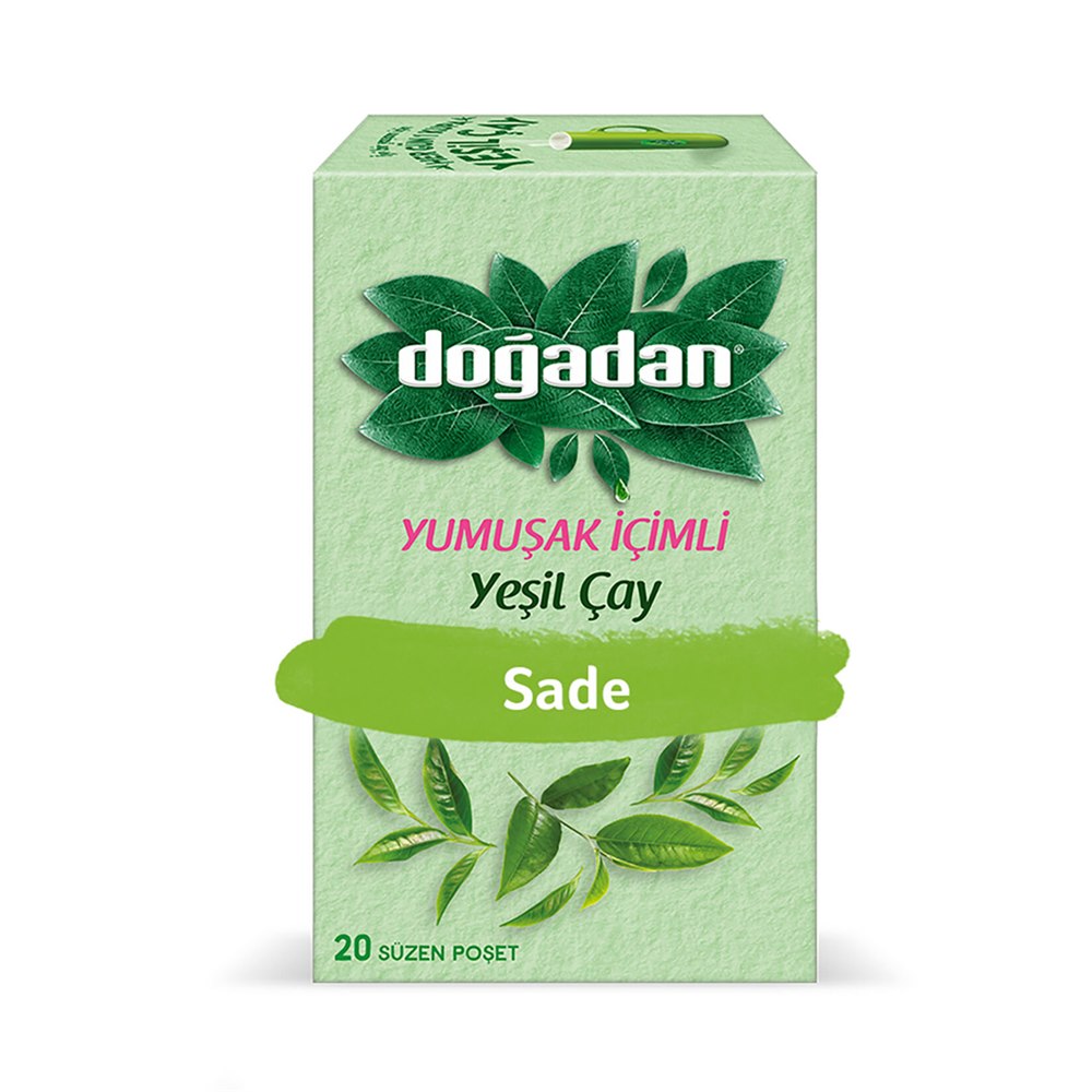 Doğadan Yumuşak İçimli Yeşil Çay 22 g