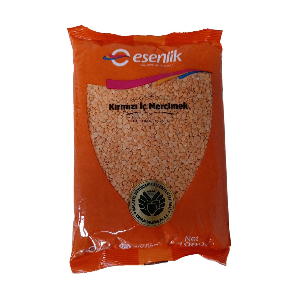 Esenlik Kırmızı Yaprak Mercimek 1 kg