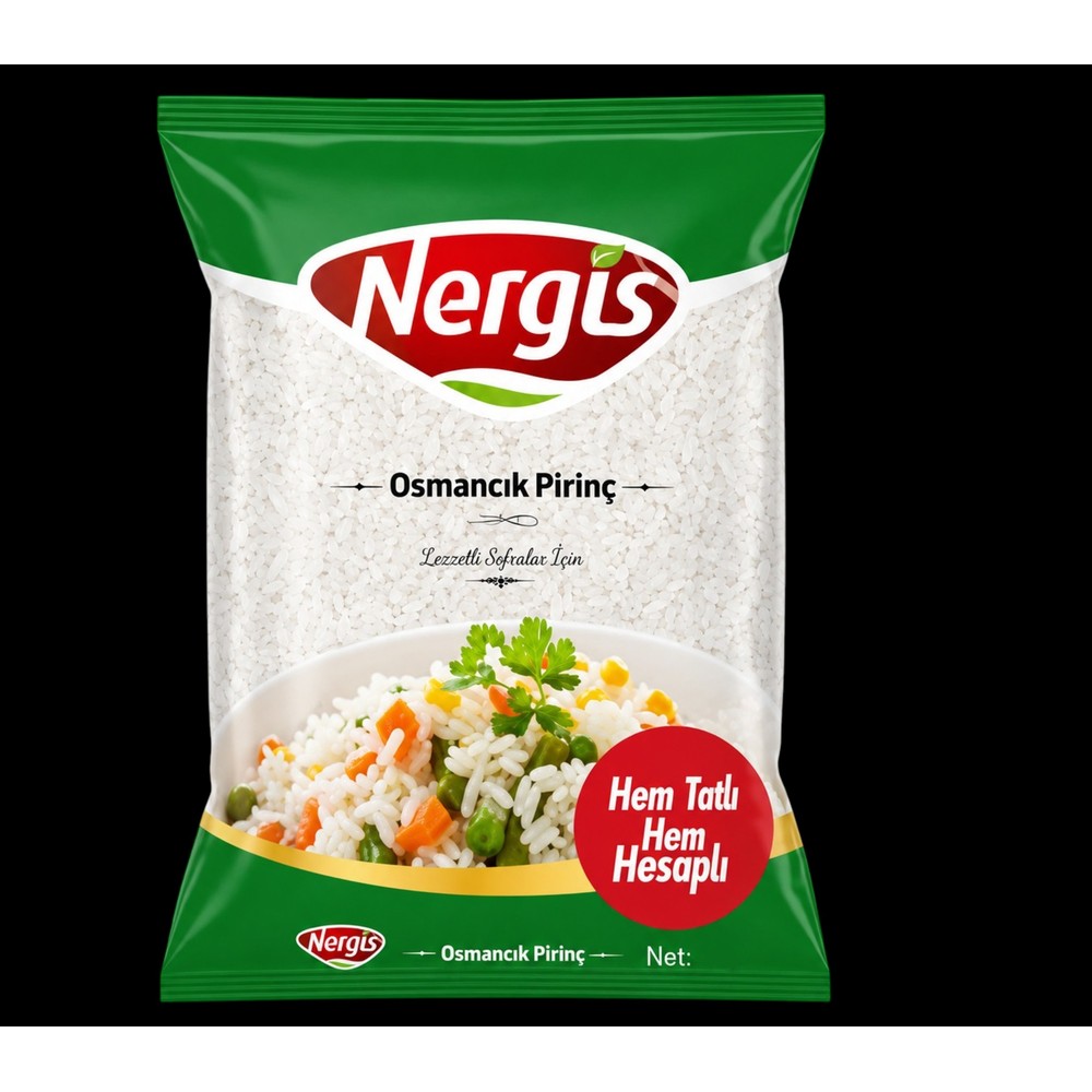 Nergis Osmancık Pirinç 1 kg