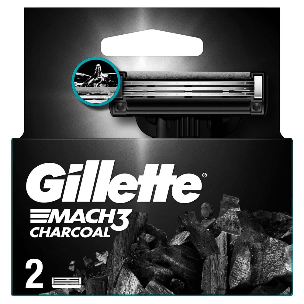 Gillette Charcoal Tıraş Bıçağı 2'li