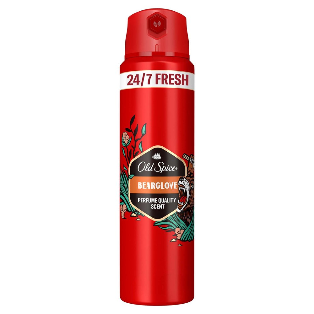 Old Spice Deodorant Sprey Bearglove 150 ml