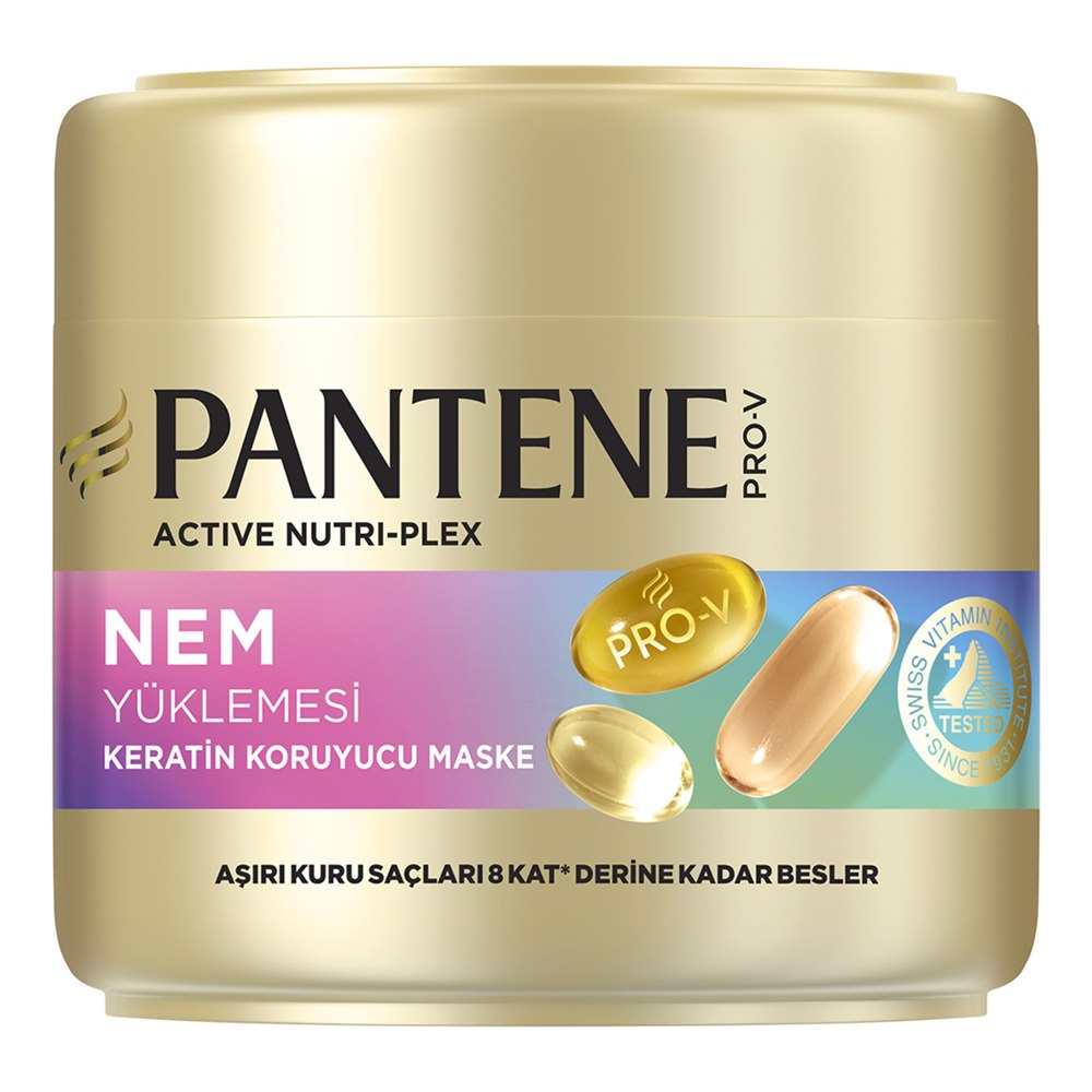Pantene Kesintisiz Nem Takviyesi Saç Maskesi 300 ml