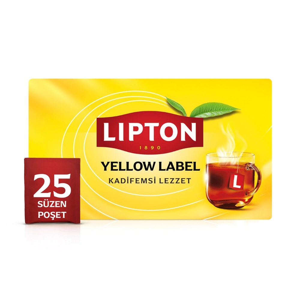 Lipton Yellow Label Bardak Poşet Çay 25'li 50 g