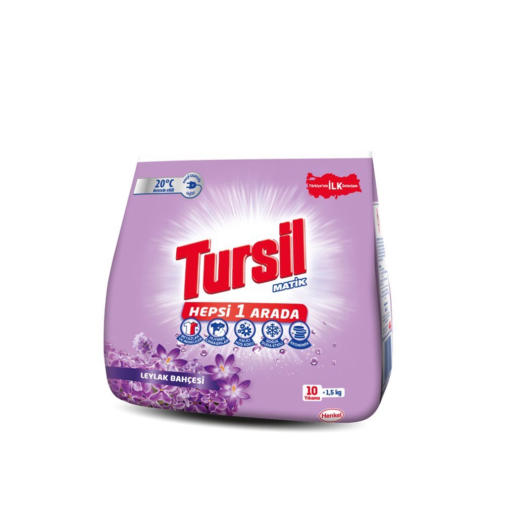 Tursil Matik Toz Deterjan Leylak Bahçesi 1,5 kg