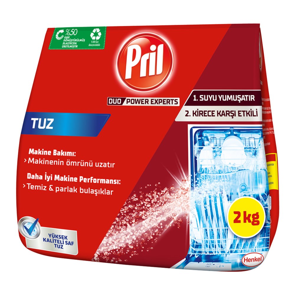Pril 5X Etki Bulaşık Makinesi Tuzu 2 kg