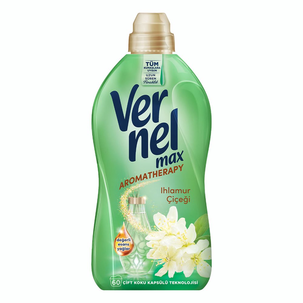 Vernel Max Çamaşır Yumuşatıcı Ihlamur Çiçeği 1440 ml