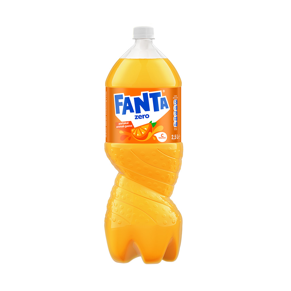 Fanta Zero Portakal 2,5 L