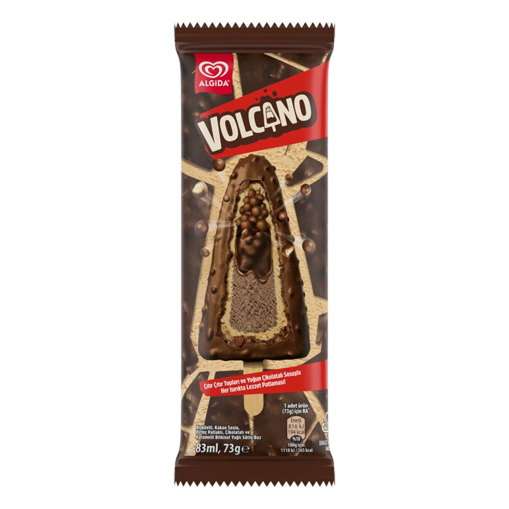 Algida Volcano Stick Dondurma 83 ml