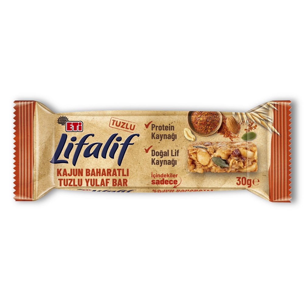 Eti Lifalif Tuzlu Bar Kajun 30 g