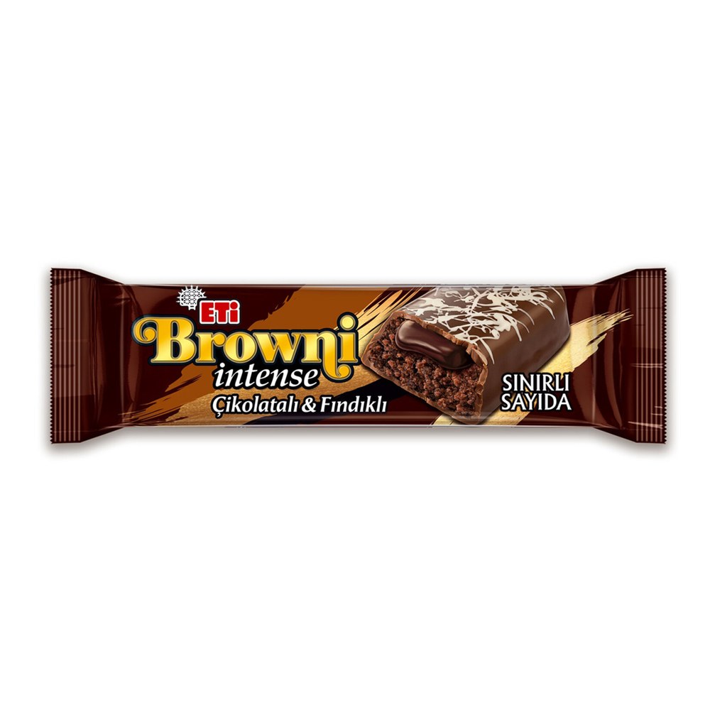 Eti Browni Intense Çikolatalı Fındıklı 48 g