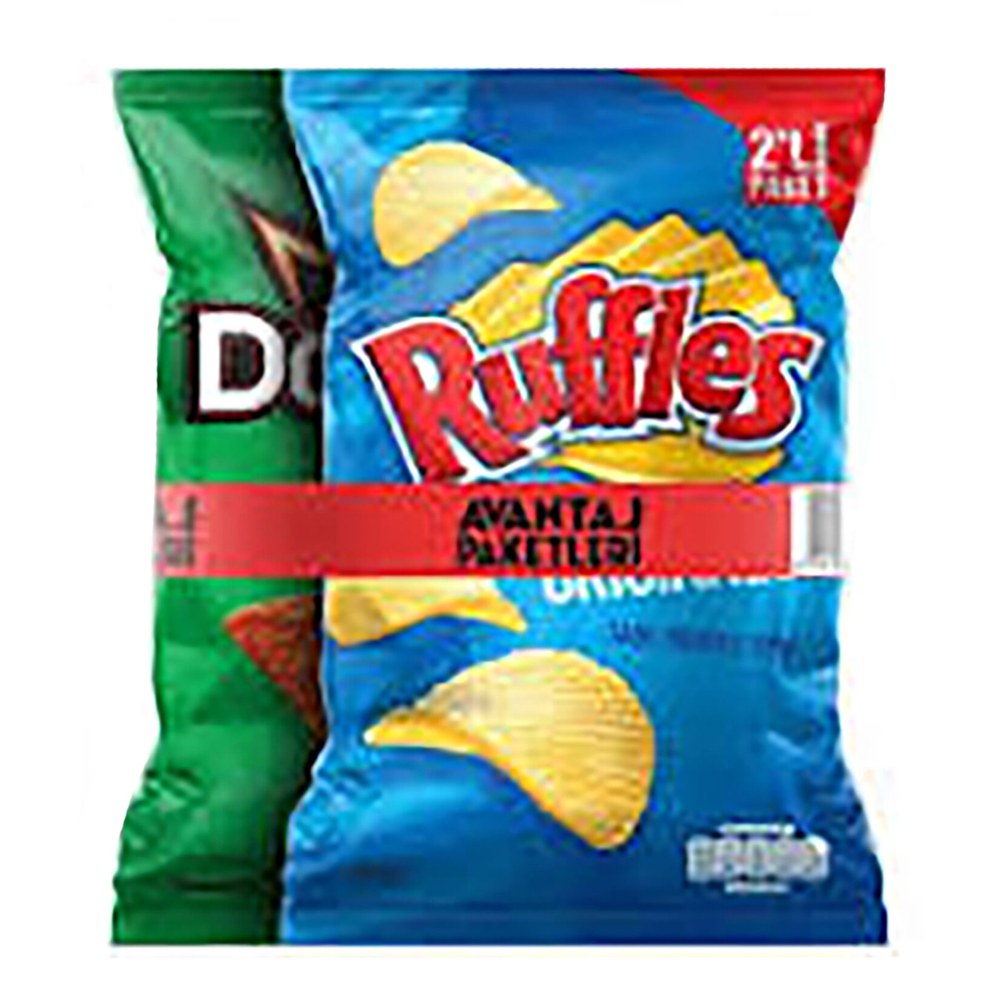 Doritos Taco + Ruffles Orijinal Cips 2'li 411 g