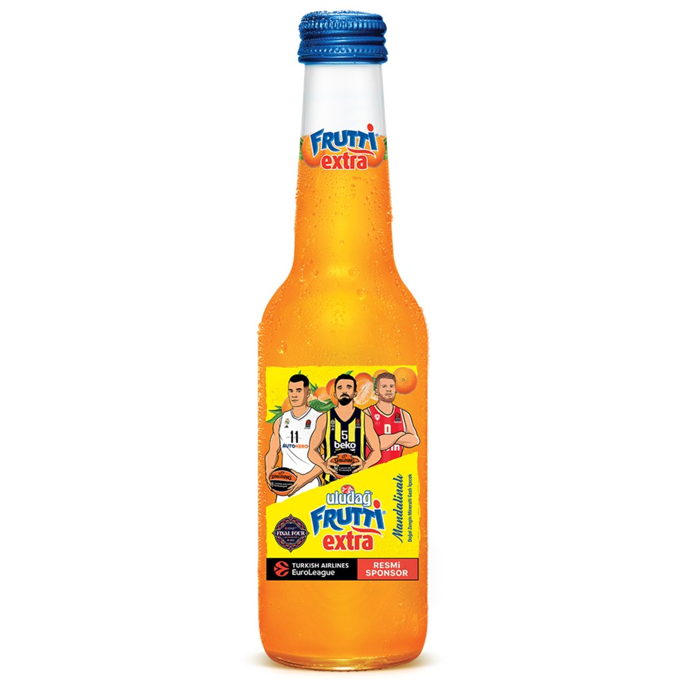 Uludağ Frutti Extra Mandalina Meyveli Maden Suyu 250 ml