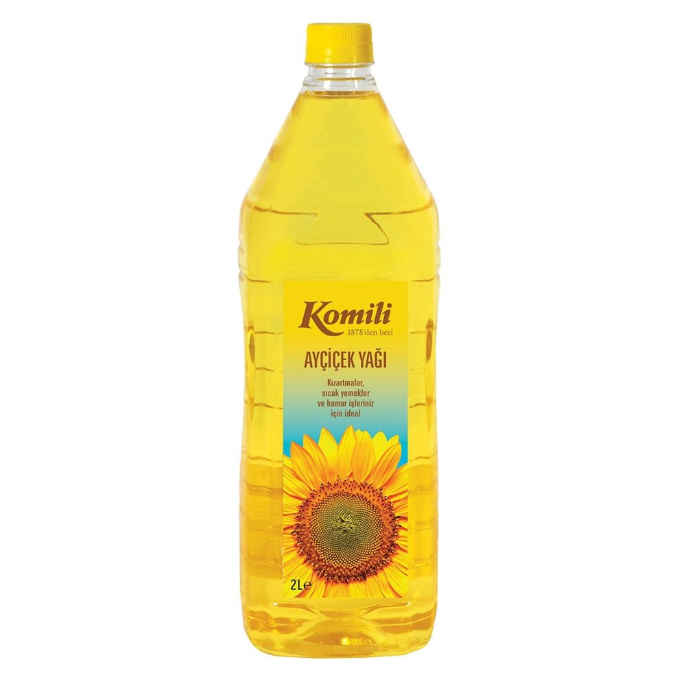 Komili Ayçiçek Yağı Pet 1 L