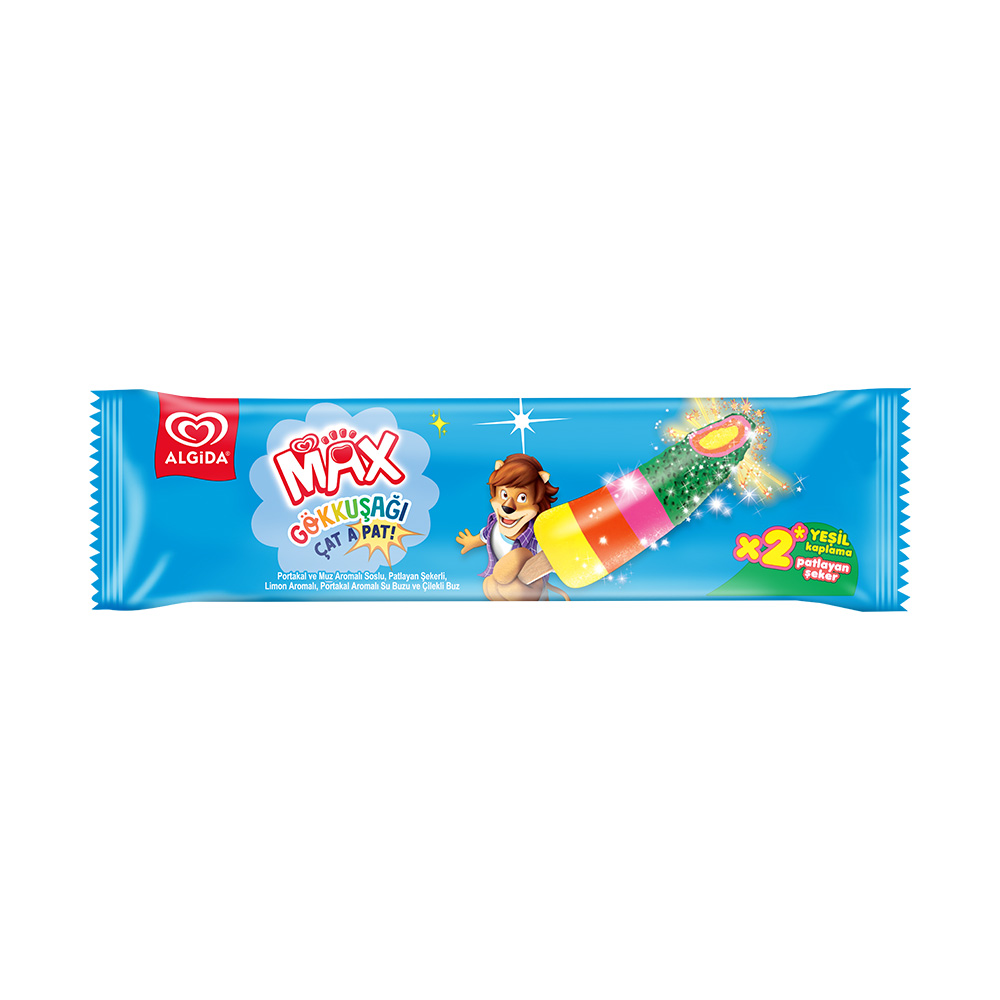 Algida Max Rainbow Dondurma 62 ml