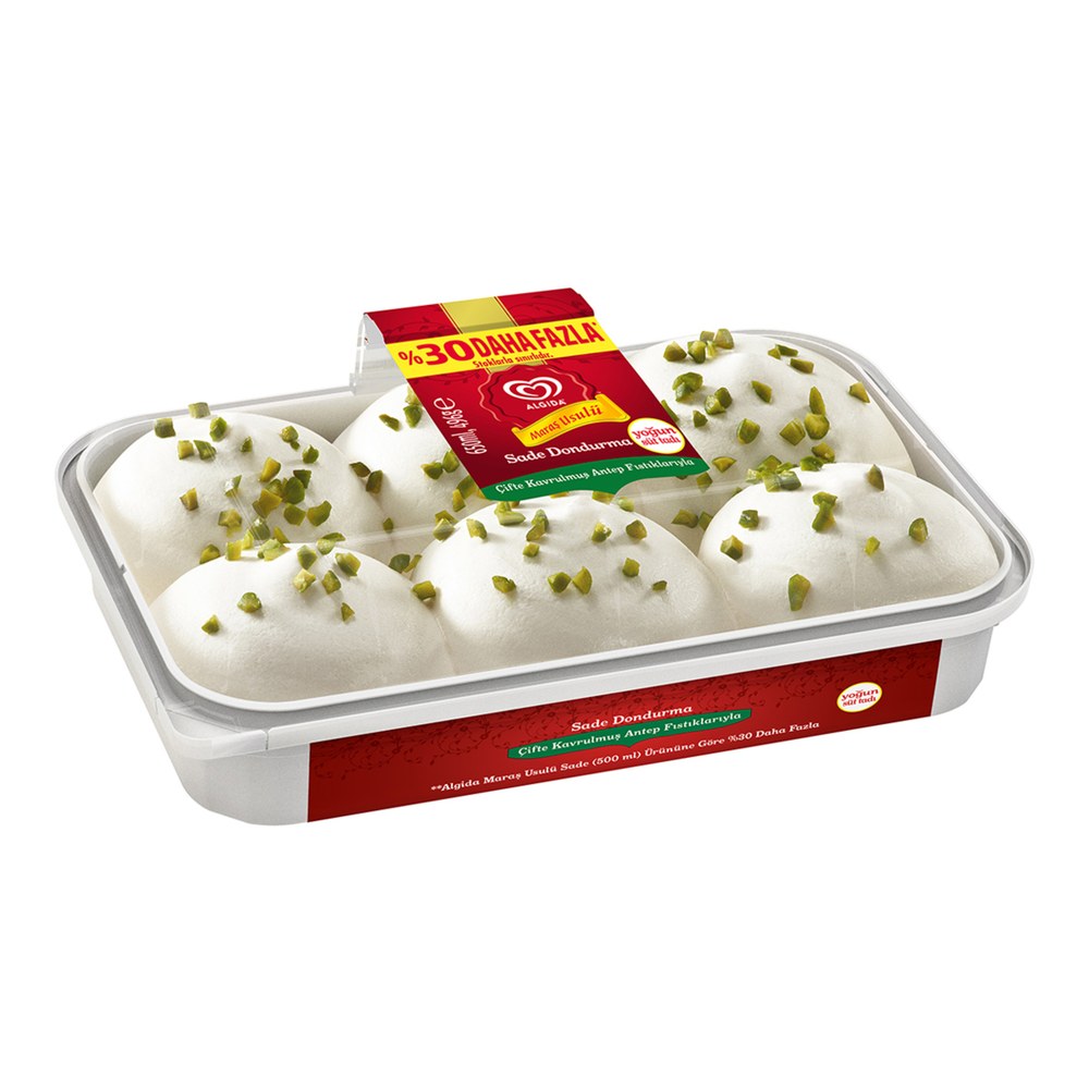 Algida Maraş Usta Sade Dondurma 650 ml