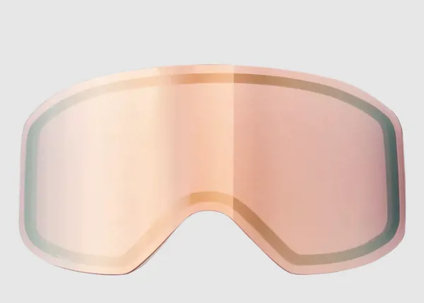HP HO CYLINDRICAL SKI GOGGLES REPLACEMENT LENS PINK-GOLD - Kommerzi Motors - Ürün Görseli 1