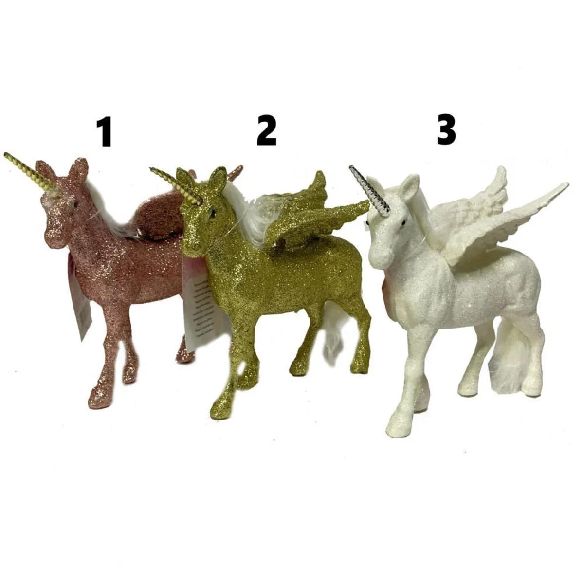 Malzeme Dekoratif Süs Simli Pegasus (İthal - 20 cm) - Ürün Görseli 1