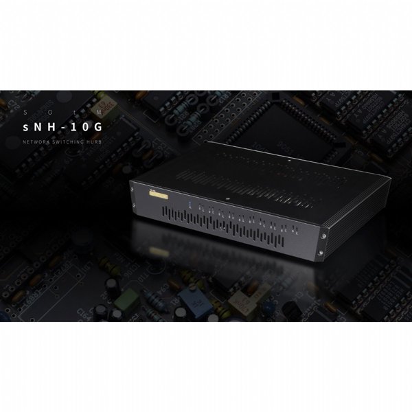 SOtM sNH-10G sCLK EX Audiophile Switch MASTER CLOCK INPUT (75 OHM) - SOtM - Ürün Görseli 3