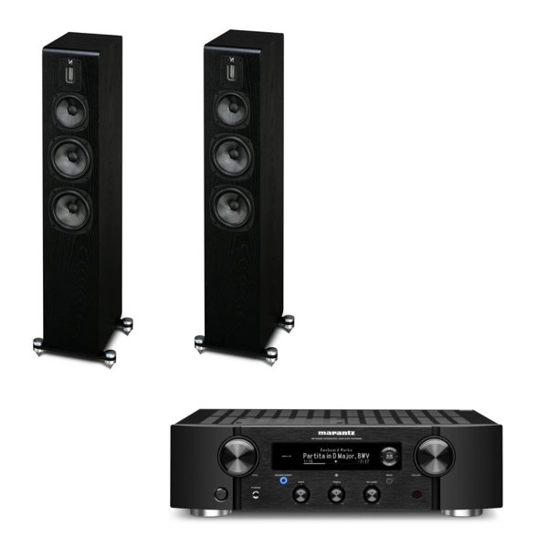 Quad S-5 Hoparlör & Marantz PM 7000N Stereo  Amplifikatör Seti - Quad - Ürün Görseli 1