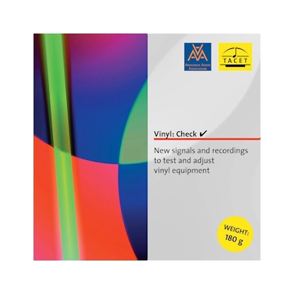 Test Plağı - Vinyl Check 180 Gram - Tacet - Ürün Görseli 1