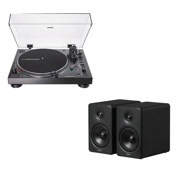Plak Dinleme Seti - Audio-Technica AT-LP120X + Edifier M90 - Audio-Technica - Ürün Görseli 1