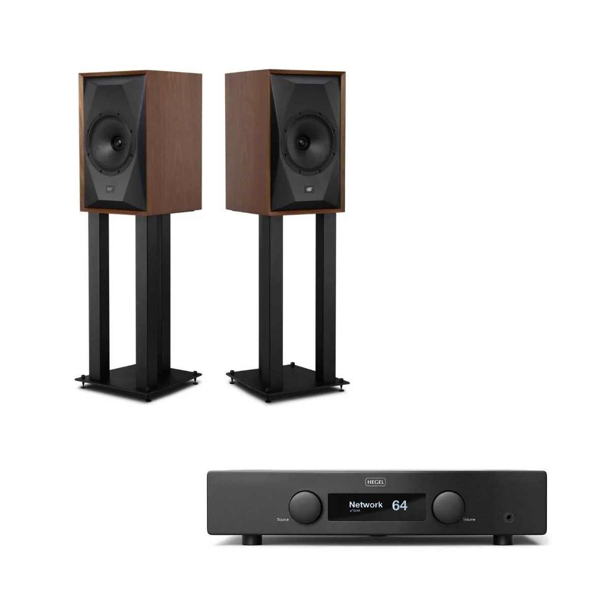 MoFi Electronics SourcePoint 8 Hoparlör & Hegel H95 Entegre Amplifikatör Seti - MoFi Electronics - Ürün Görseli 1