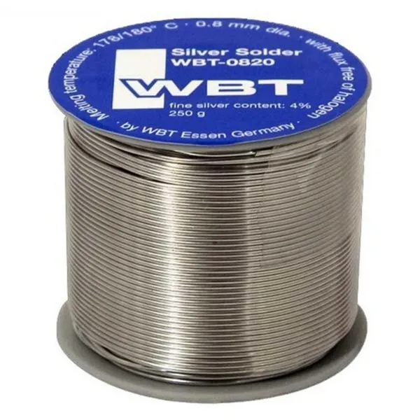 WBT-0820 250g Gümüş Lehim Teli - WBT - Ürün Görseli 1