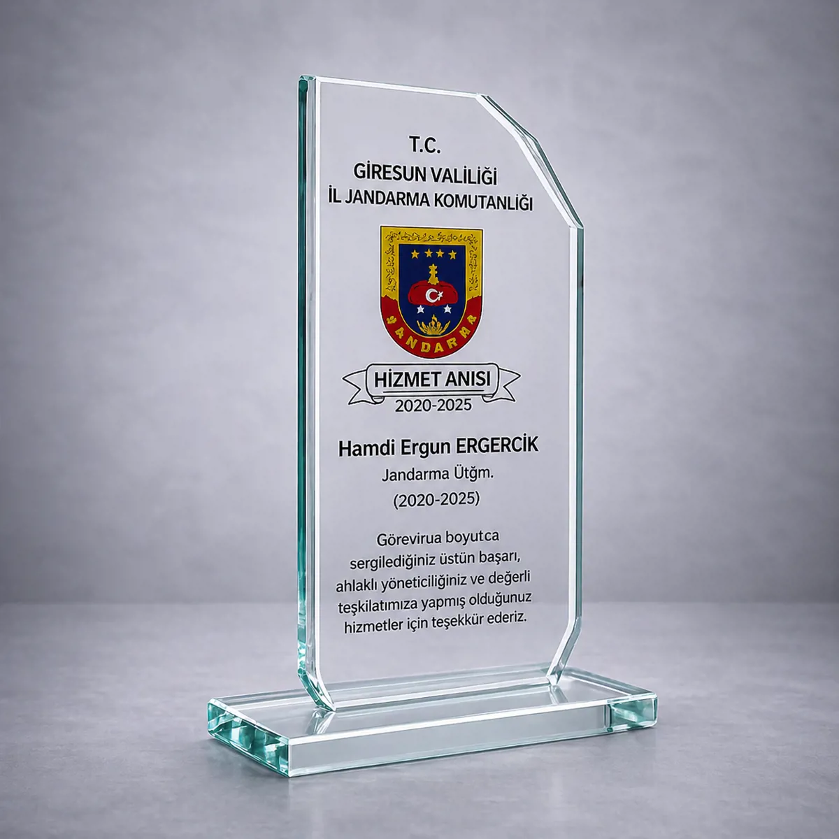 K-203 PLAKET - Ürün Görseli 1