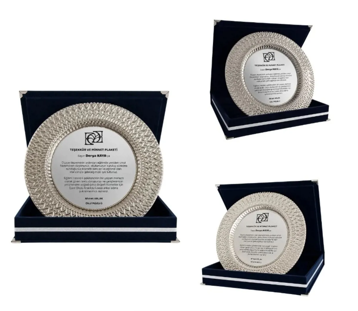 TP-008 TABAK PLAKET GÜMÜŞ - Ürün Görseli 1