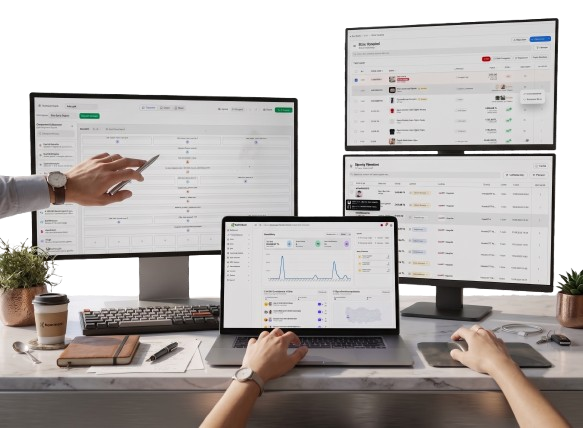 Kommerzi platformu: Storefrontplus vitrin, React Checkout, Admin Panel ve Market App